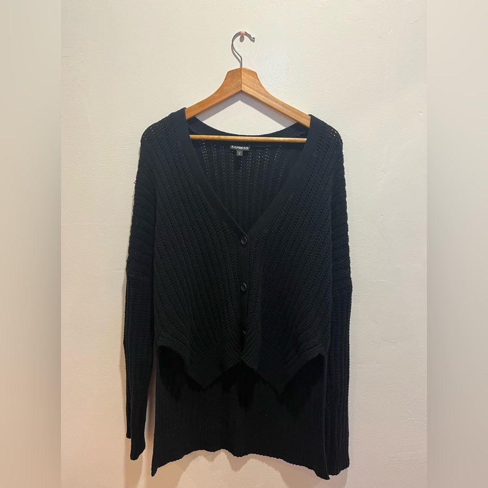 Express black sweater